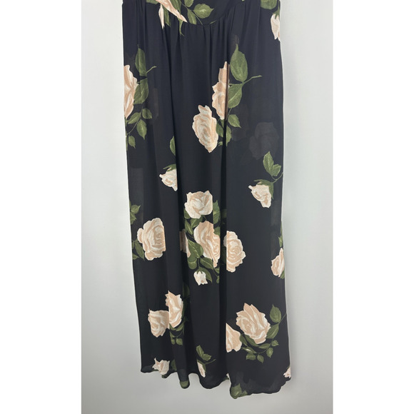 Reformation Rosehip Fit & Flare Floral Dress Lined Pockets Crepe Smocked Size 2 - Picture 6 of 11